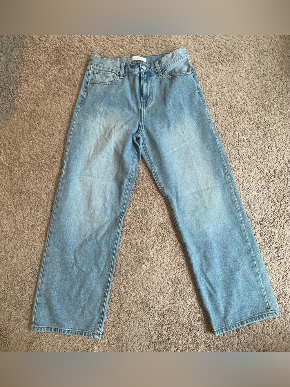 PacSun Light Wash Relaxed Straight Jeans NWOT